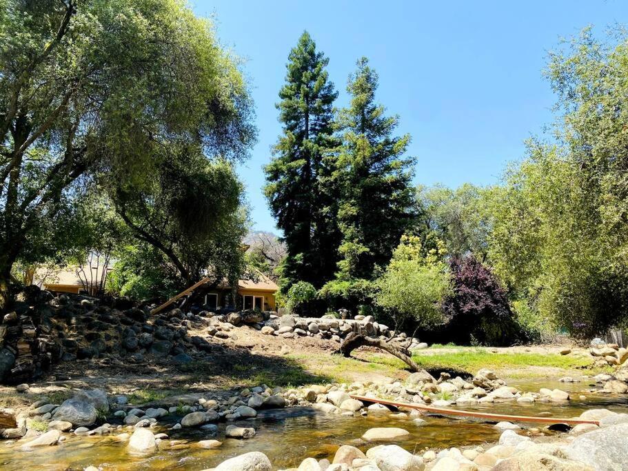 Sequoia Cabin By The River Three Rivers Exteriör bild