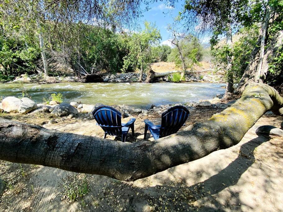 Sequoia Cabin By The River Three Rivers Exteriör bild